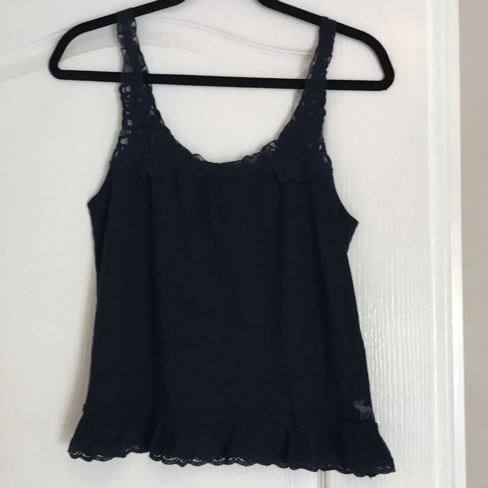 Abercrombie &Fitch cotton and lace top